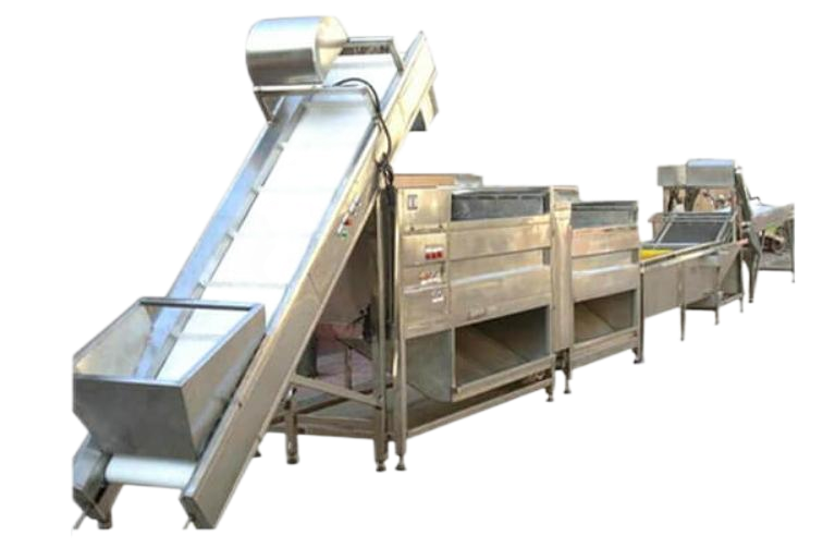 washing and peeling machine for vegetable and fruit