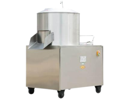washing and peeling machine for potatoes